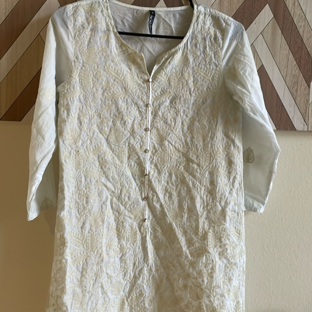 Vintage  hand embroidered tunic kurta